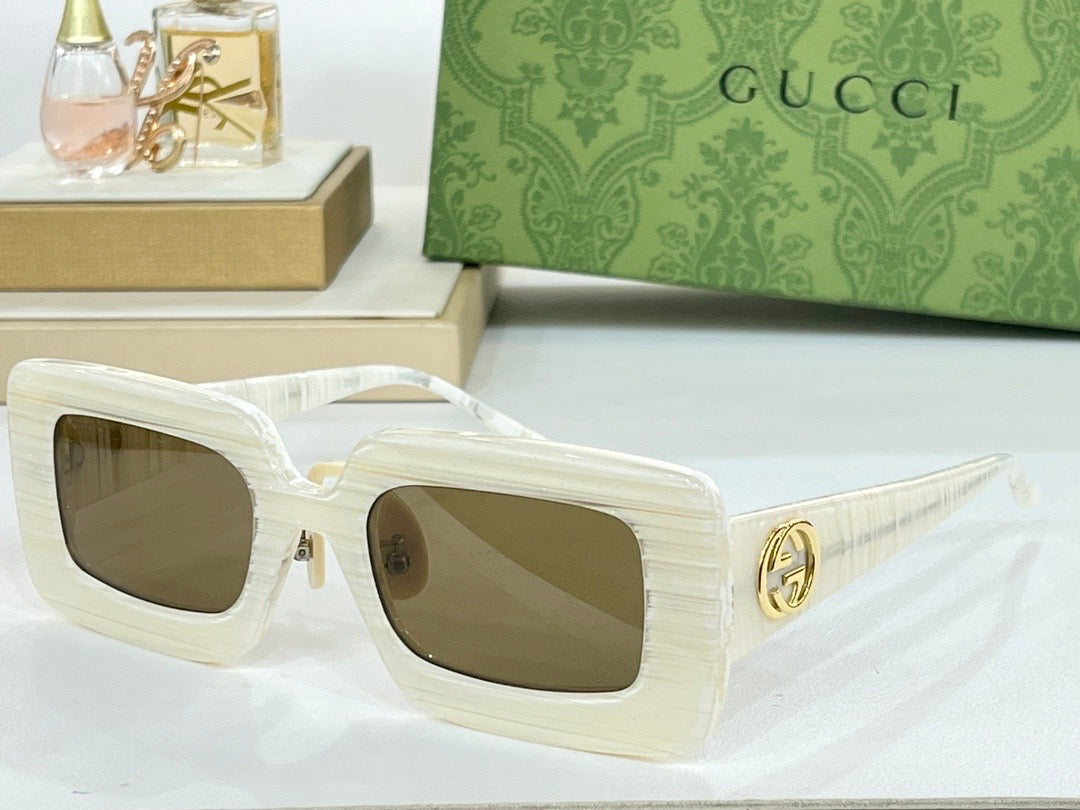 Gucci GG0974S Sunglasses Women Rectangle 49mm  ✨ - buyonlinebehappy