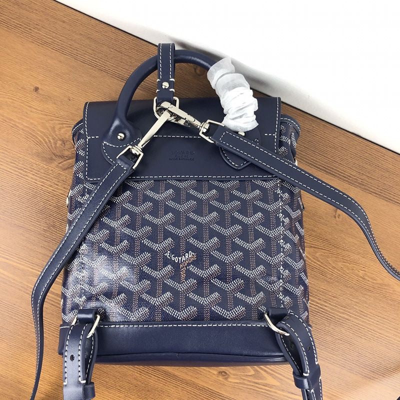 Goyard Mini Alpin Backpack In Goyardine Canvas ✨ - buyonlinebehappy