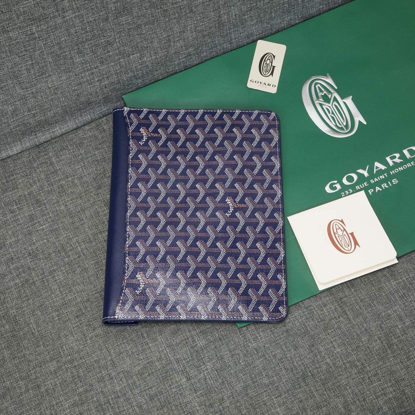 Goyard Camondo 2 Pouch In Goyardine Envelope Canvas Clutch✨ - buyonlinebehappy