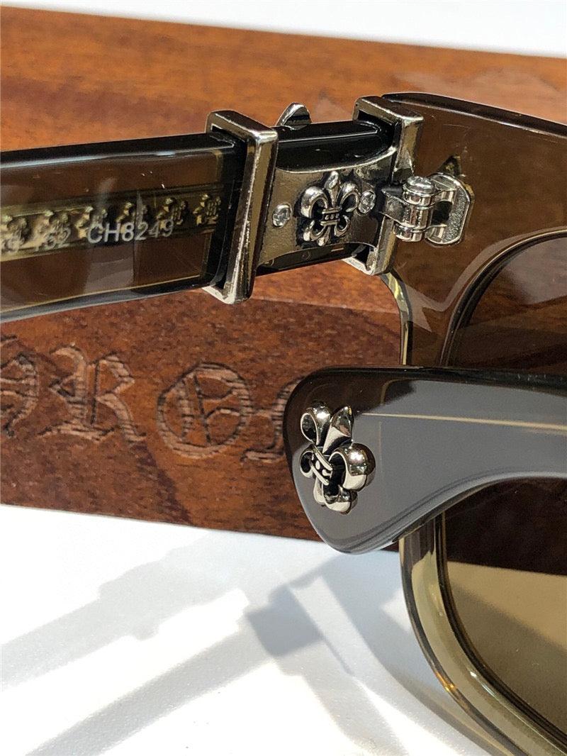 Chrome Hearts 8249 square-frame tinted sunglasses - buyonlinebehappy