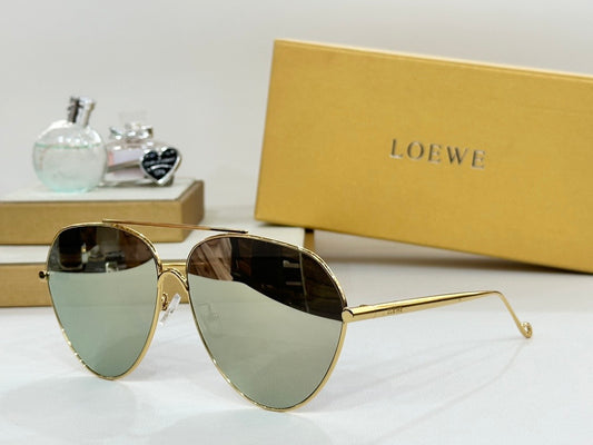 LOEWE Loewe Metal Aviator LW 40067U 30G Unisex Sunglasses ✨ - buyonlinebehappy