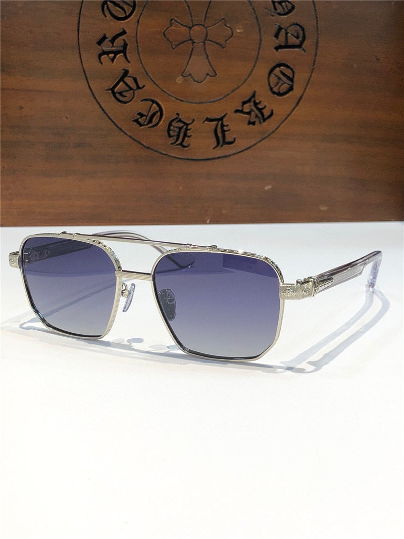 - Chrome Hearts 8184 square-frame tinted sunglasses ⚜️ - buyonlinebehappy