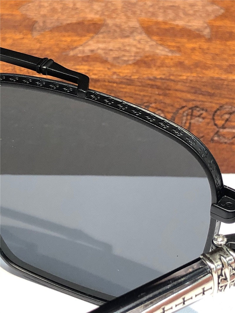 - Chrome Hearts 8184 square-frame tinted sunglasses ⚜️ - buyonlinebehappy