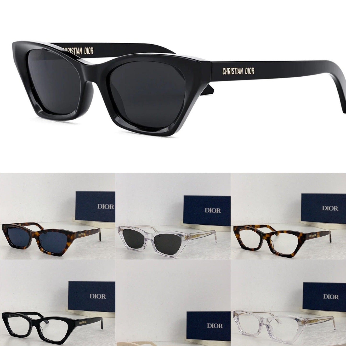 🖤Dior Midnight B1I CD 40091I 53V Sunglasses-Optical - buyonlinebehappy