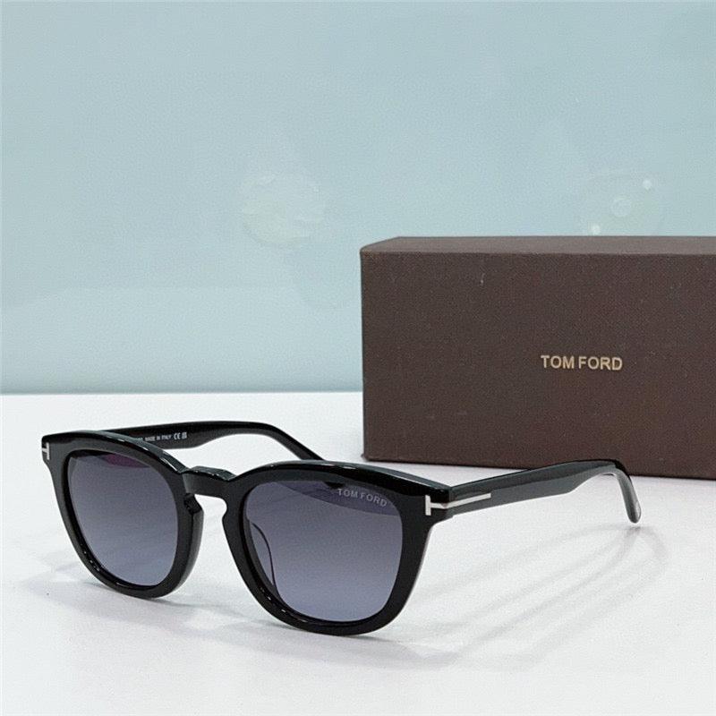 TOM FORD SOFT ROUND HORN SUNGLASSES {RETAIL PRICE $1690} - buyonlinebehappy