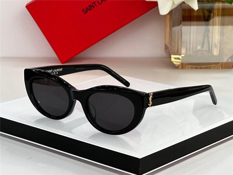 Saint Laurent Women's Monogram Hinge Narrow Cat Eye Sunglasses Women's ✨ - buyonlinebehappy