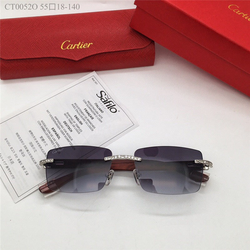 CARTIER CT0052O Sunglasses with diamonds $3500  ✨ - buyonlinebehappy