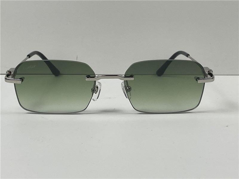 CARTIER CT0290 Gold-Silver Men's Sunglasses 👑 - buyonlinebehappy