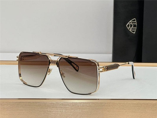 Maybach eyewear The Dawn I pilot-frame Men's Sunglasses 👑 $2750📌 - buyonlinebehappy