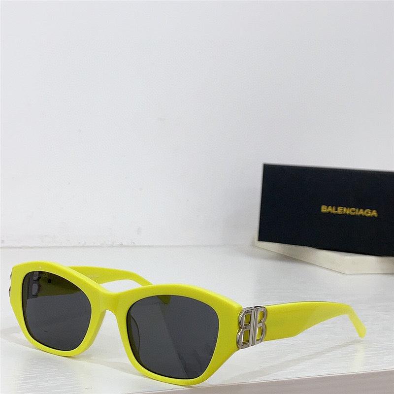 New Season BALENCIAGA Eyewear BB0311SK rectangle-frame sunglasses ✨ - buyonlinebehappy