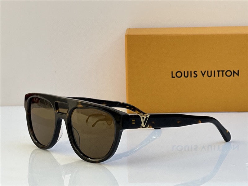 Louis Vuitton Z2061W LV Sleek Round Sunglasses ✨ - buyonlinebehappy