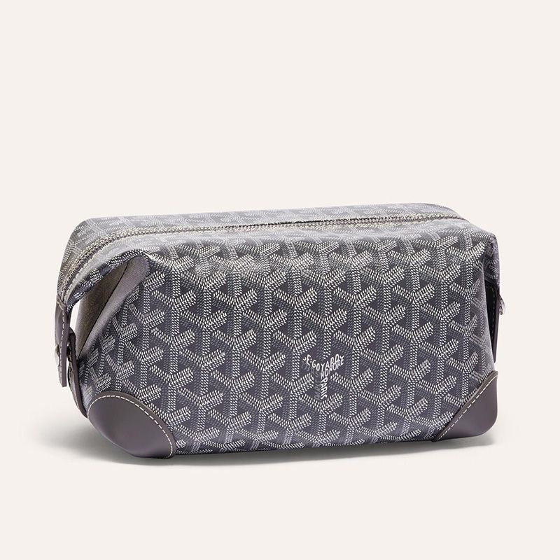 Goyard Bowling 25 Toiletry Bag In Goyardine Canvas✨ - buyonlinebehappy