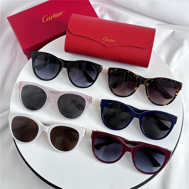 Cartier Acetate frame Women's Sunglasses CT0438SA  🐆 - buyonlinebehappy