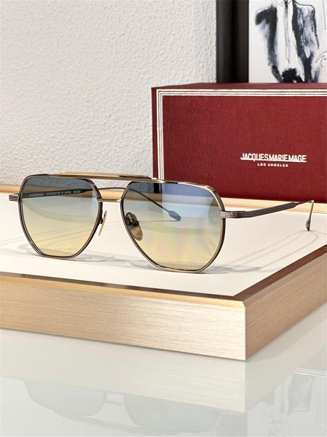 Jacques Marie Mage BRION 55 mm Sunglasses ✨ - buyonlinebehappy