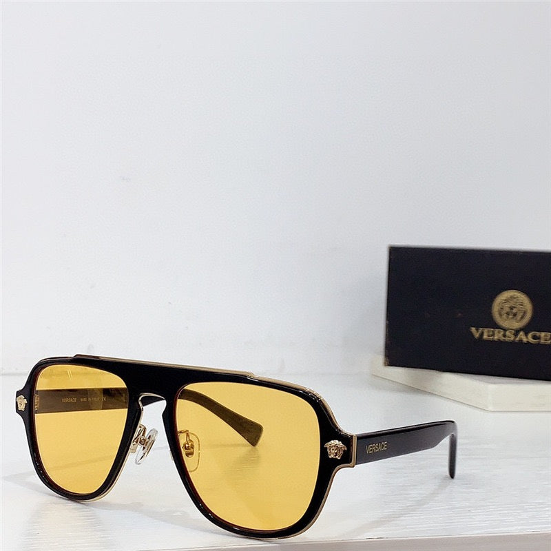 VERSACE VE 2199 12524T 56 Unisex SUNGLASSES ✨ - buyonlinebehappy