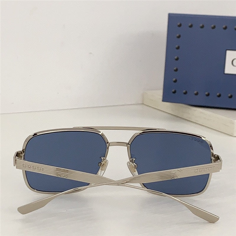 New Season Gucci 1512S Eyewear Rectangle frame Sunglasses  ✨ - buyonlinebehappy