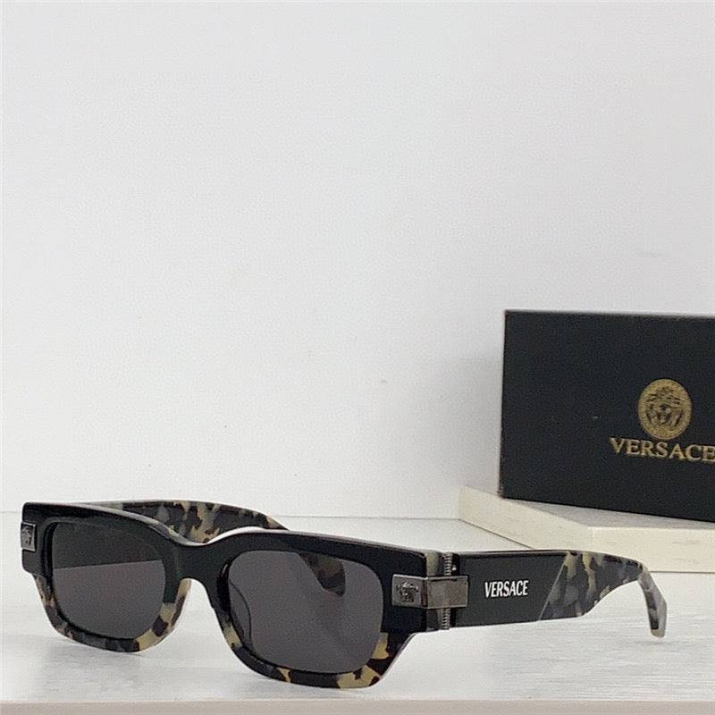 Versace VE4465 GB1/87 53-18 Rectangle Women's SUNGLASSES ✨ - buyonlinebehappy