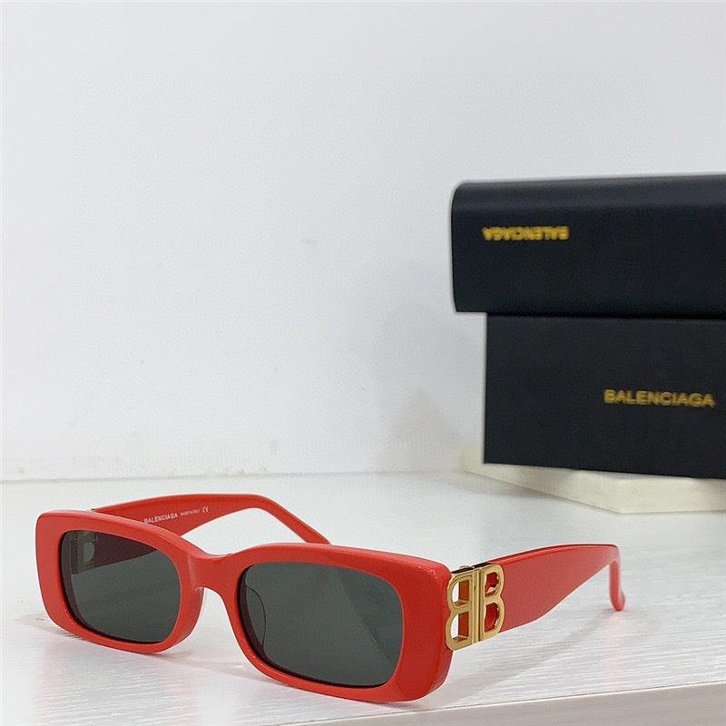 Balenciaga Eyewear Dynasty rectangle-frame sunglasses Unisex🖤 - buyonlinebehappy