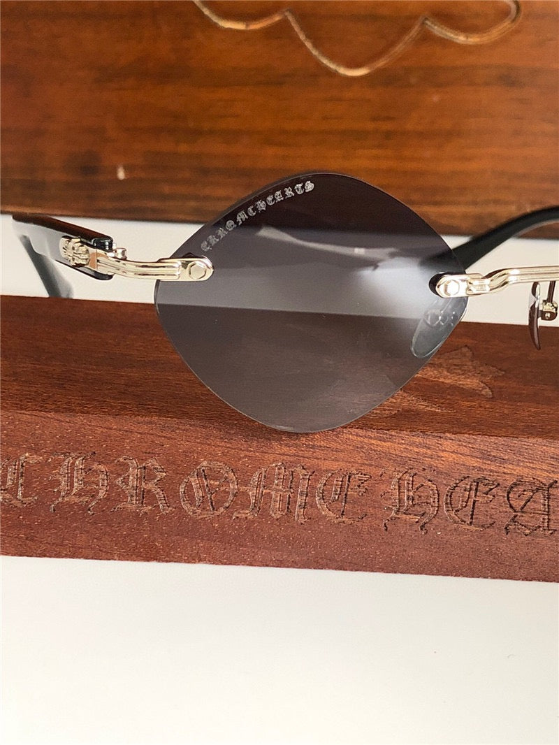 Chrome Hearts DEEP III 3 Rhombus Zeiss Lens Unisex Sunglasses⚜️ - buyonlinebehappy