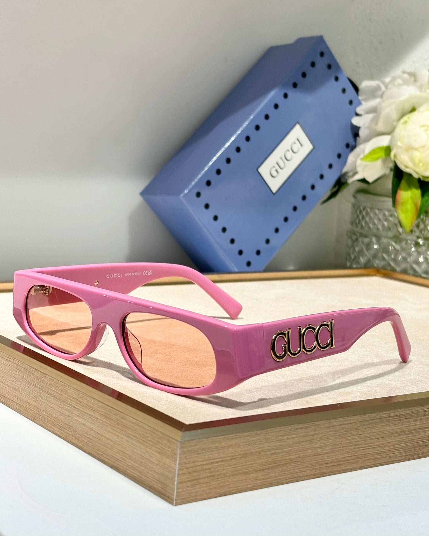 Gucci Cat-Eye Frame GG1771 S  Women's Sunglasses ✨ - buyonlinebehappy