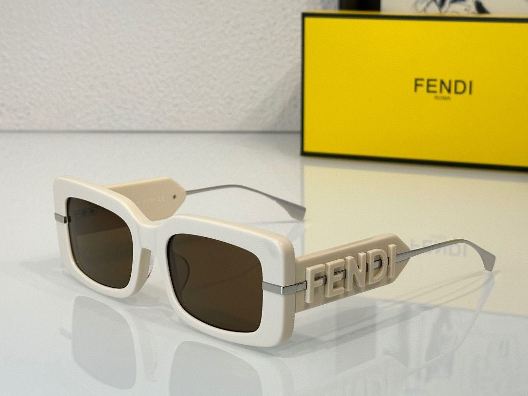 Fendi Women's Acetate Square 7 Colors Fe40133I Sunglasses✨ - buyonlinebehappy