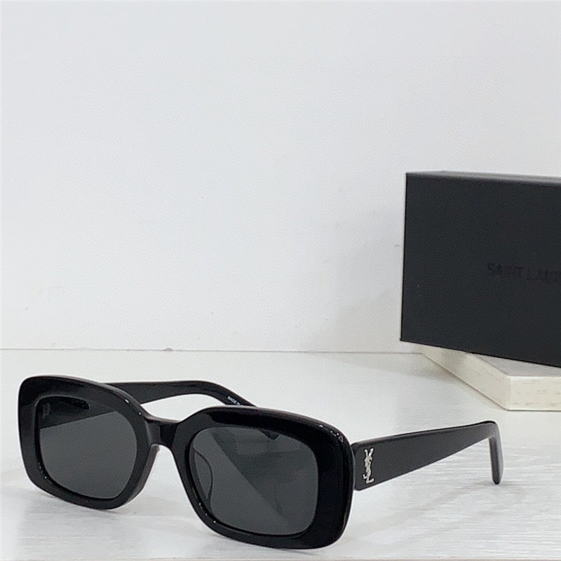 Saint Laurent Eyewear SL M130 rectangle-frame Sunglasses ✨ - buyonlinebehappy