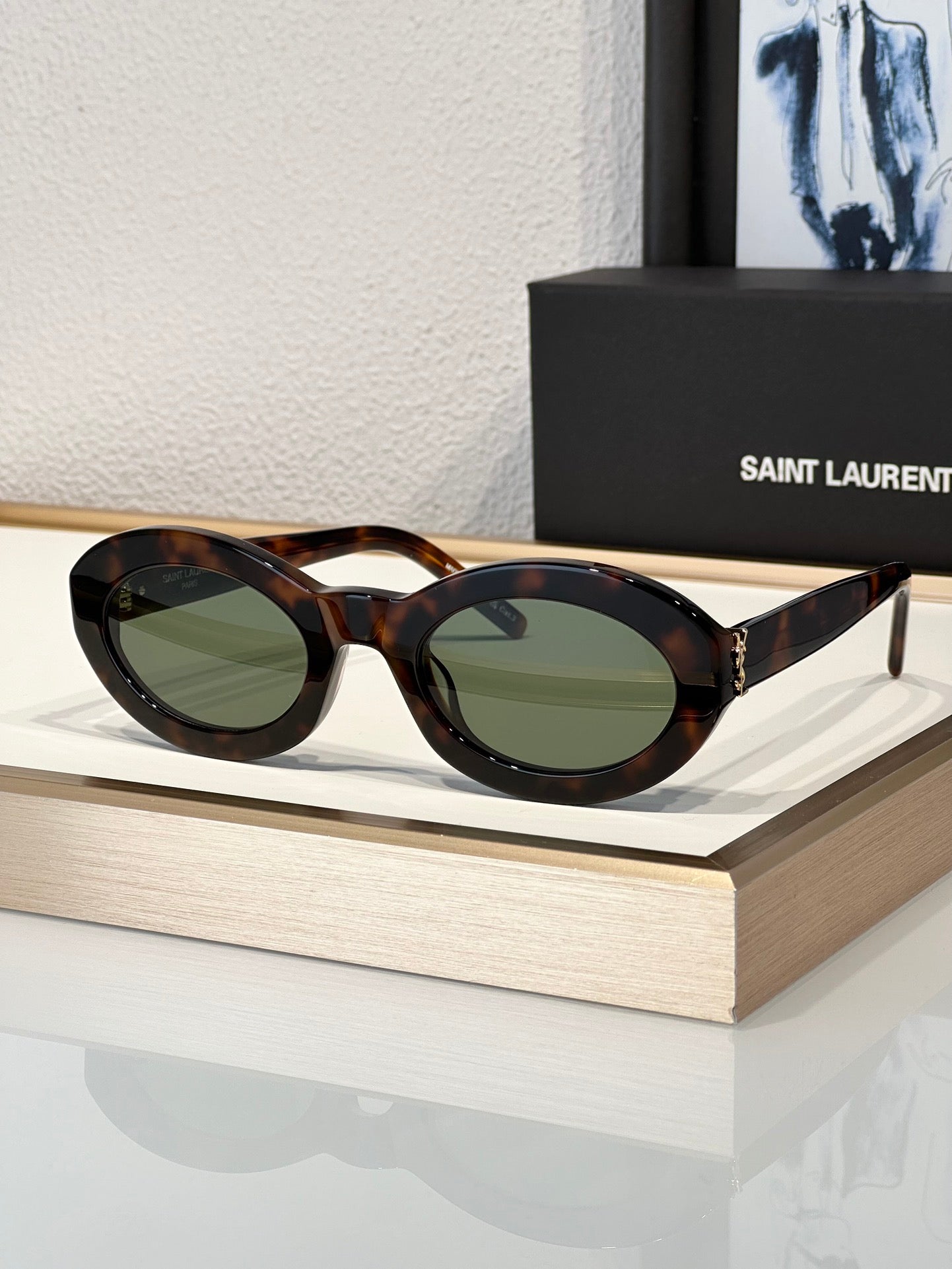 YSL 2024 Saint Laurent Women's Cat Eye SL M136 Sunglasses-7 Colors ✨ - buyonlinebehappy