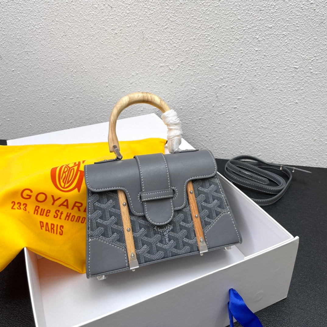 GOYARD Saïgon Structuré Mini Bag 9 Colors✨ - buyonlinebehappy