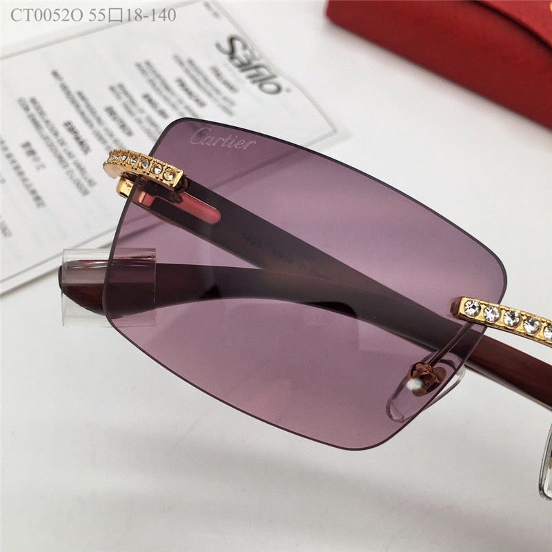 CARTIER CT0052O Sunglasses with diamonds $3500  ✨ - buyonlinebehappy