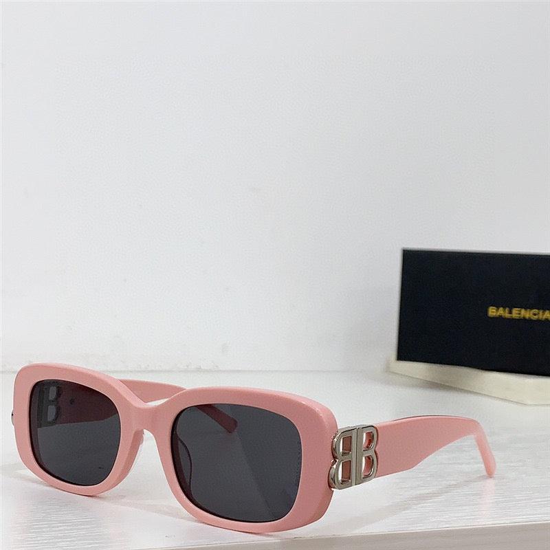 New Season BALENCIAGA Eyewear BB0310SK rectangle-frame sunglasses ✨ - buyonlinebehappy