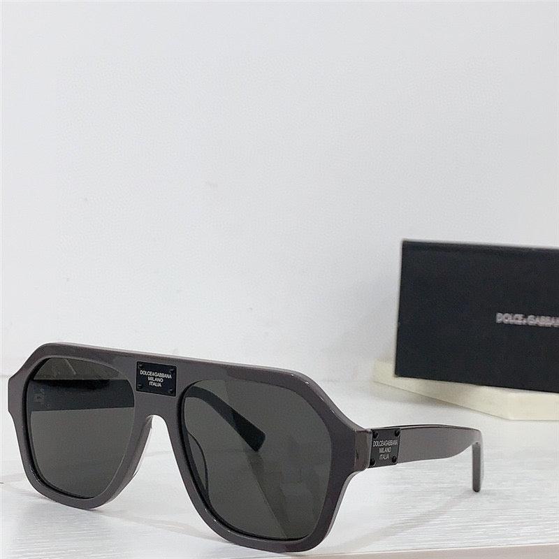 Dolce & Gabbana Eyewear pilot-frame logo-plaque Sunglasses ✨ - buyonlinebehappy