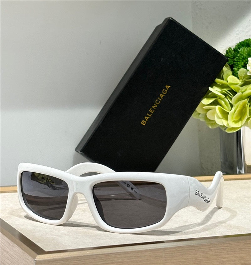 BALENCIAGA BB 0320S Hamptons Injected acetate Sunglasses 👽 - buyonlinebehappy