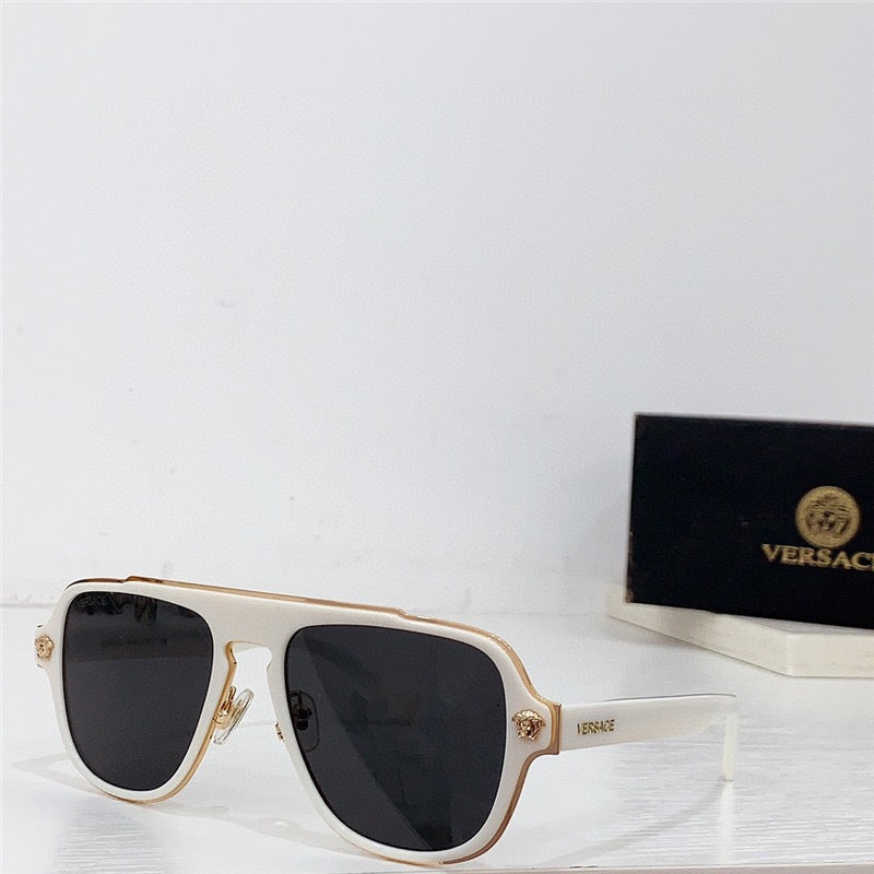 VERSACE VE 2199 12524T 56 Unisex SUNGLASSES ✨ - buyonlinebehappy