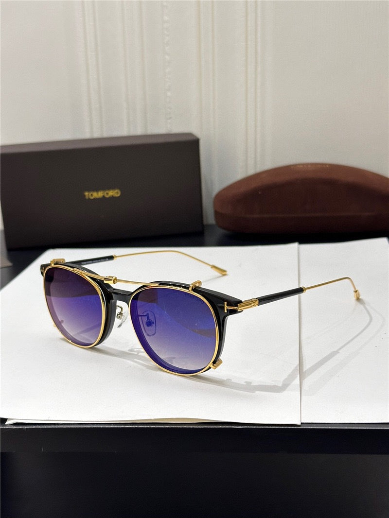 TOM FORD SOFT ROUND FT5644 Sunglasses 🔱 - buyonlinebehappy