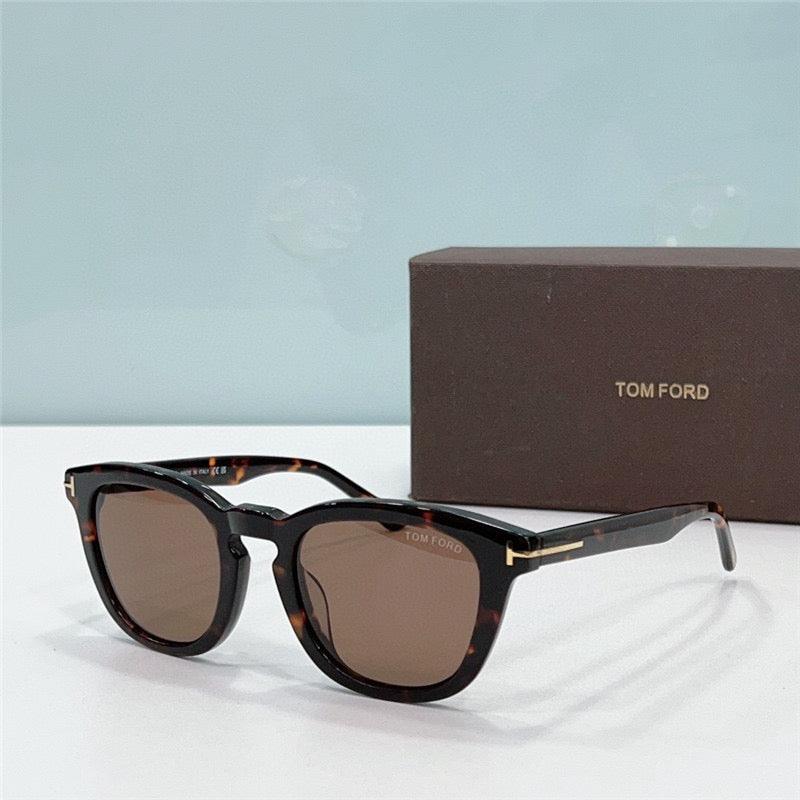 TOM FORD SOFT ROUND HORN SUNGLASSES {RETAIL PRICE $1690} - buyonlinebehappy