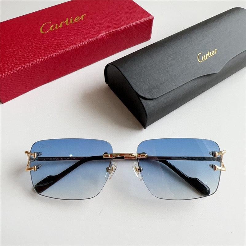 1 Cartier SIGNATURE C DE Style Sunglasses 57mm 14 lens Color - buyonlinebehappy