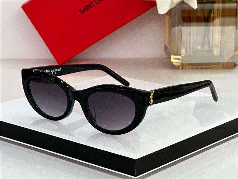 Saint Laurent Women's Monogram Hinge Narrow Cat Eye Sunglasses Women's ✨ - buyonlinebehappy