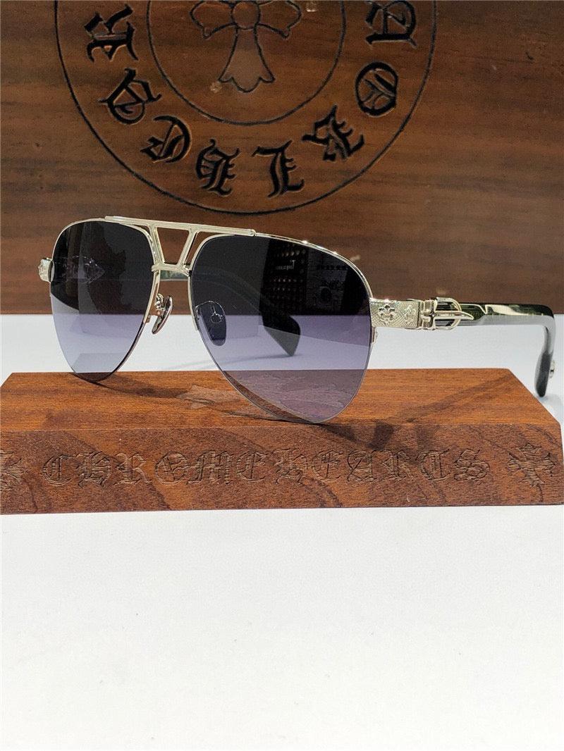 CHROME HEARTS CRH8253 men's Sunglasses ⚜️ - buyonlinebehappy