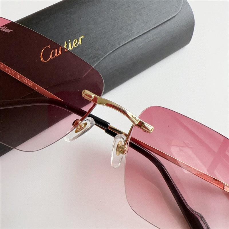 2024 Cartier SIGNATURE C DE Style Sunglasses 57mm 14 lens Color