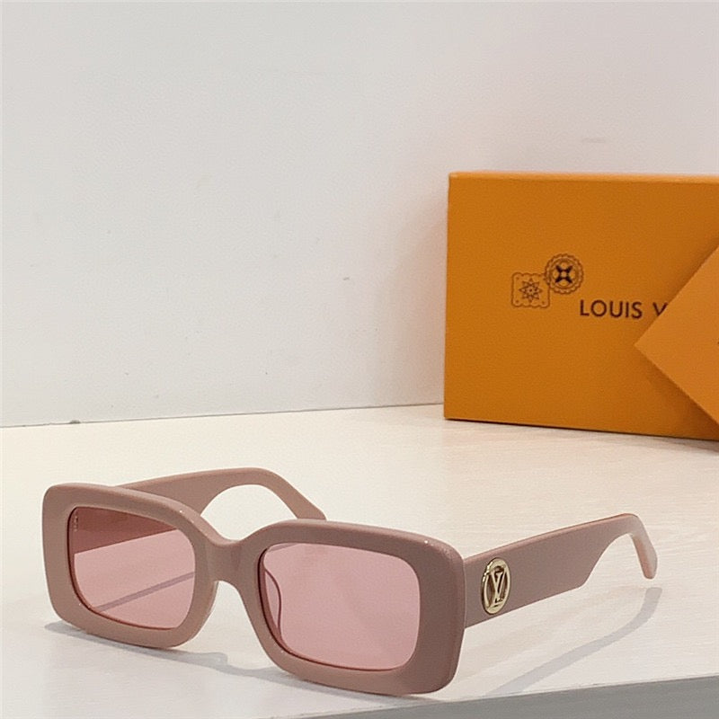 Louis Vuitton  LV Circle Rectangle Sunglasses  Z2421E $ 670.00✨ - buyonlinebehappy