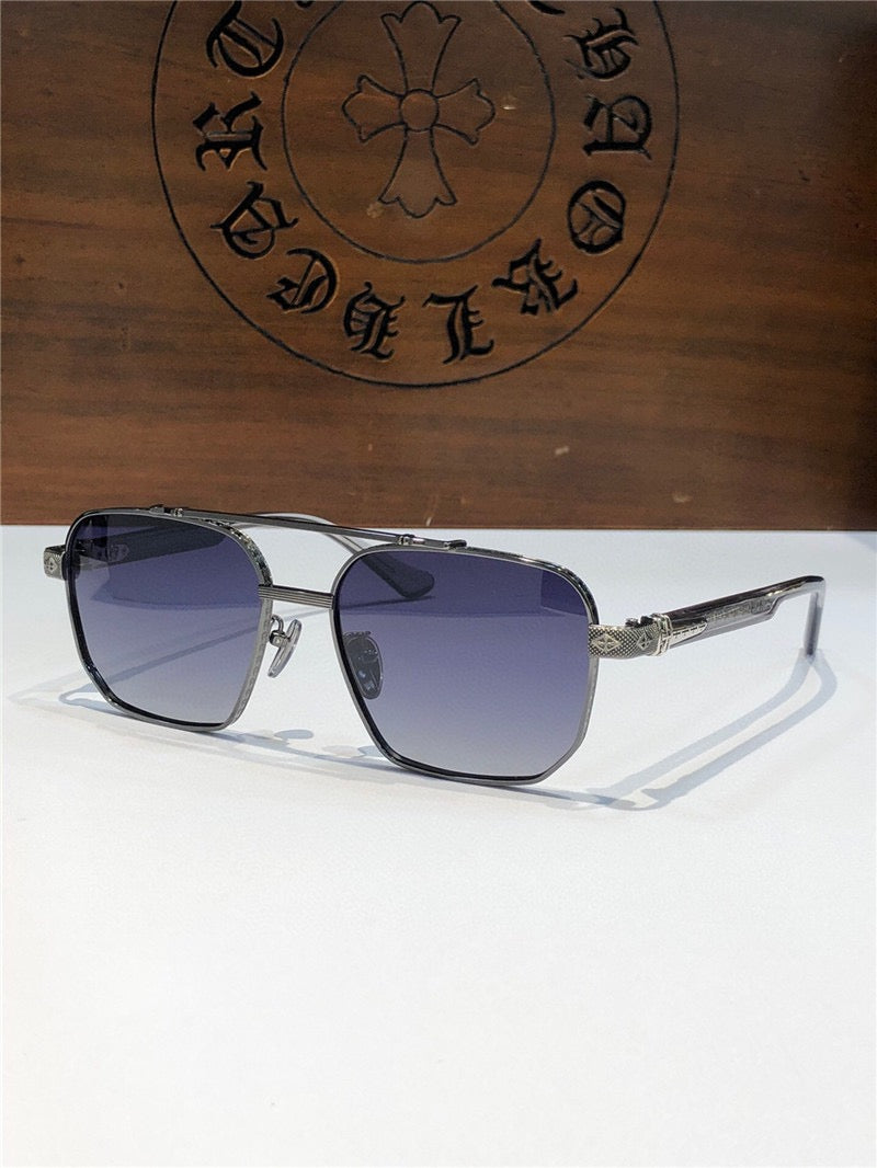 - Chrome Hearts 8184 square-frame tinted sunglasses ⚜️ - buyonlinebehappy