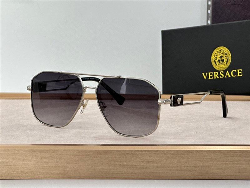 Versace VE1287 59mm Pilot Unisex Sunglasses ✨ - buyonlinebehappy