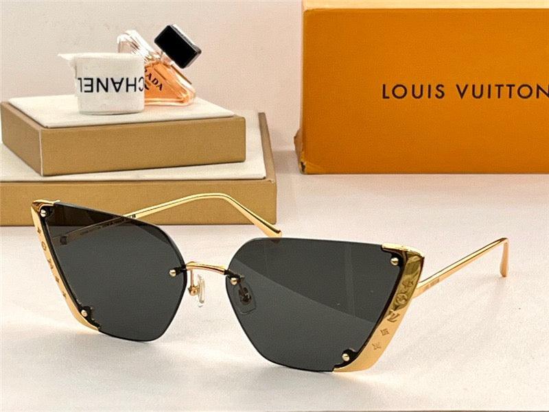 Louis Vuitton Z1993U LV Moon Metal Cat Eye Women's Sunglasses ✨ - buyonlinebehappy