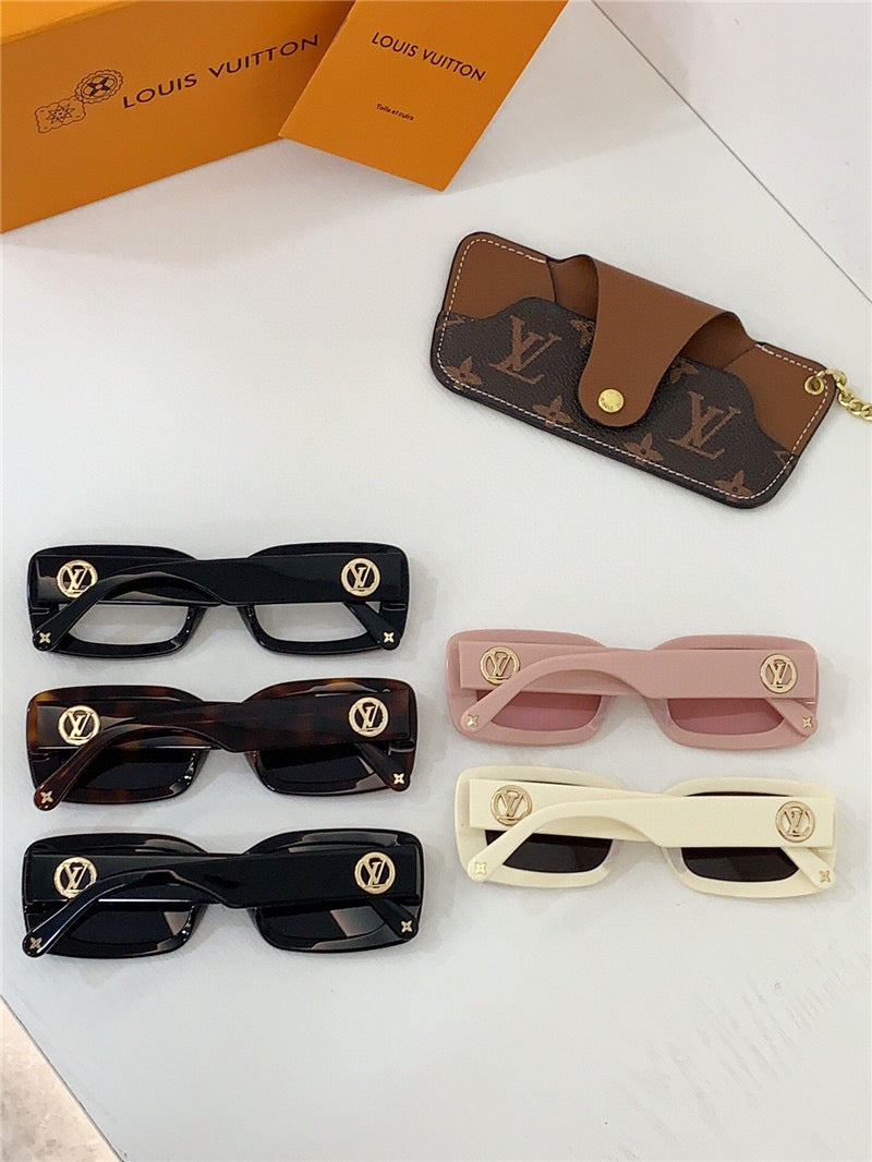 Louis Vuitton  LV Circle Rectangle Sunglasses  Z2421E $ 670.00✨ - buyonlinebehappy