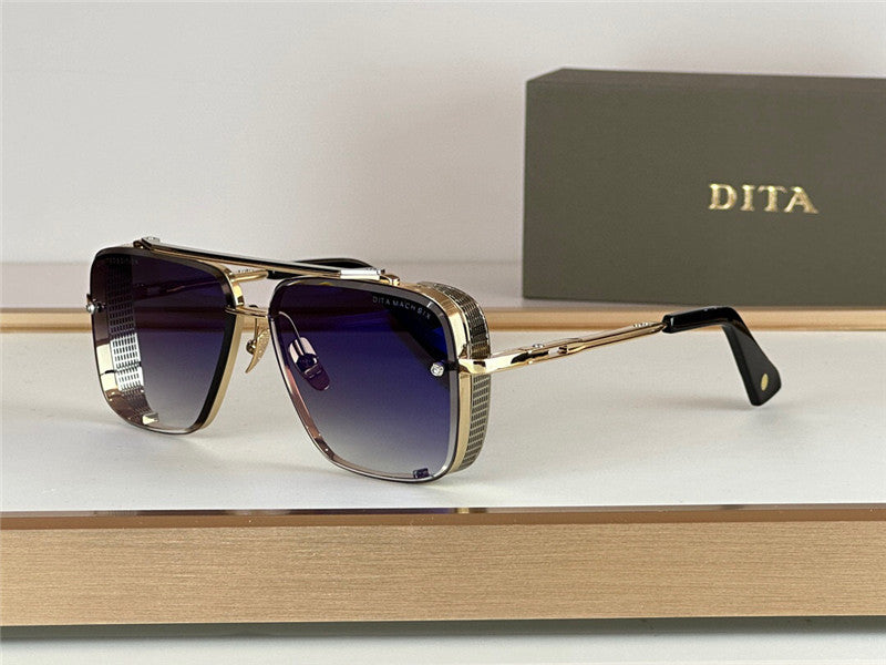 Dita Eyewear LIMITED EDITION Mach Six square-frame Men's Sunglasses 👑 - buyonlinebehappy