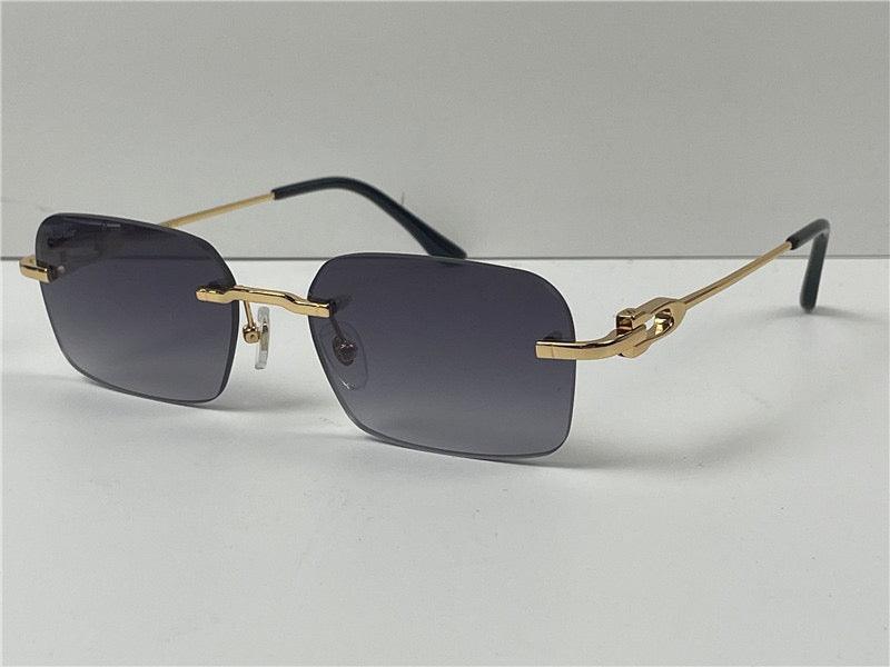 CARTIER CT0290 Gold-Silver Men's Sunglasses 👑 - buyonlinebehappy