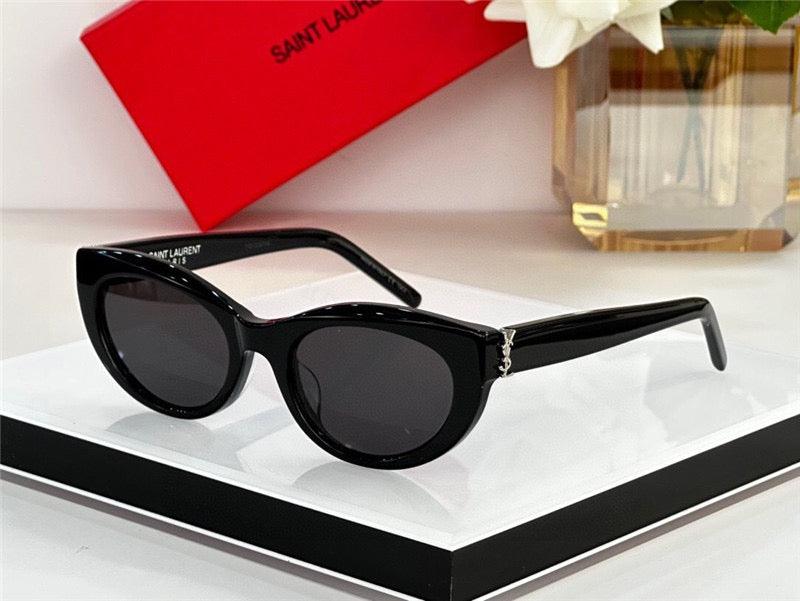 Saint Laurent Women's Monogram Hinge Narrow Cat Eye Sunglasses Women's ✨ - buyonlinebehappy