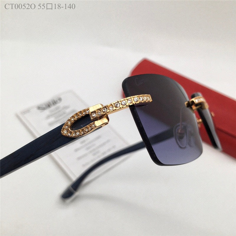 CARTIER CT0052O Sunglasses with diamonds $3500  ✨ - buyonlinebehappy