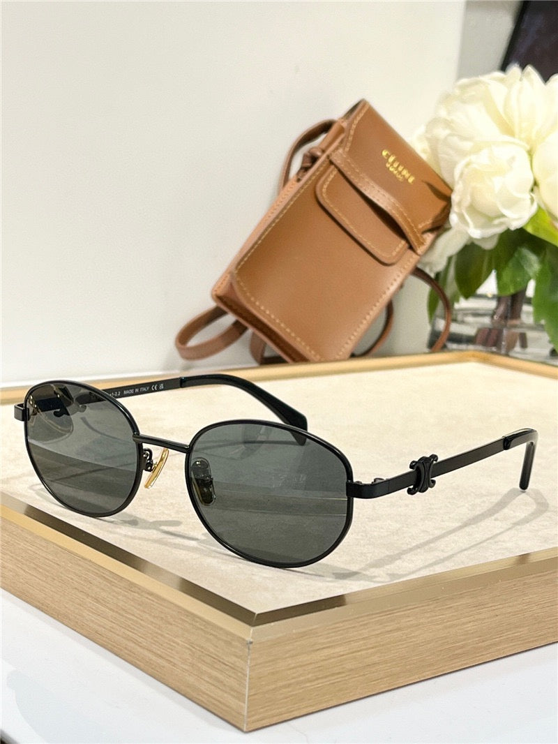 CELINE Triomphe Metal Racer CL 40069 Sunglasses ✨ - buyonlinebehappy