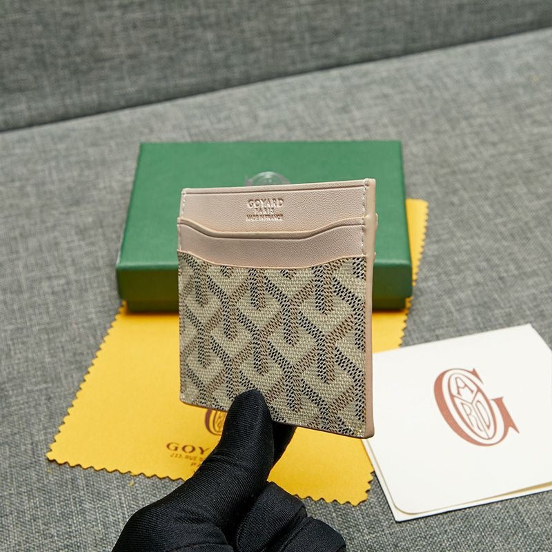 Goyard Saint-Sulpice Card Wallet In Goyardine Canvas ✨ - buyonlinebehappy